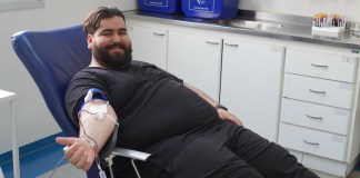 Santa Casa recebe Padre Jonas para abertura de campanha de doação de sangue Santa Casa recebe Padre Jonas para abertura de campanha de doação de sangue