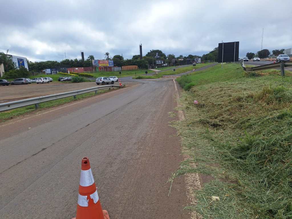 Homem foi atropela na WL; Políca no local