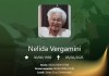 O falecimento, aos 95 anos, de Nelida Vergamini