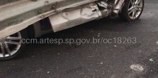 Acidente grave na SP 330