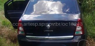 Colisão traseira na WL