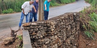 Prohab realiza contenção de barranco com uso de gabiões e obtém resultado positivo em testes de resistência