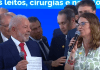 Lula inaugura ampliação do HU UFSCar e reforça investimentos em saúde e educação em São Carlos Lula com a reitora Ana Beatriz Oliveira