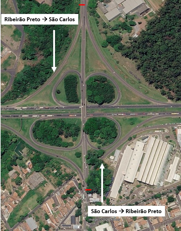 _ECOVIAS NOROESTE PAULISTA_Interdição de faixas na Av. São Carlos