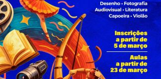 Secretaria de Cultura e Turismo abre as inscrições para oficinas culturais gratuitas