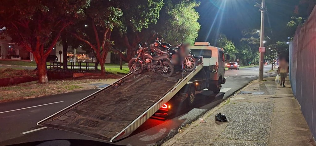 Operação apreendeu motocicletas