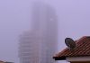 Chuva e neblina em São Carlos