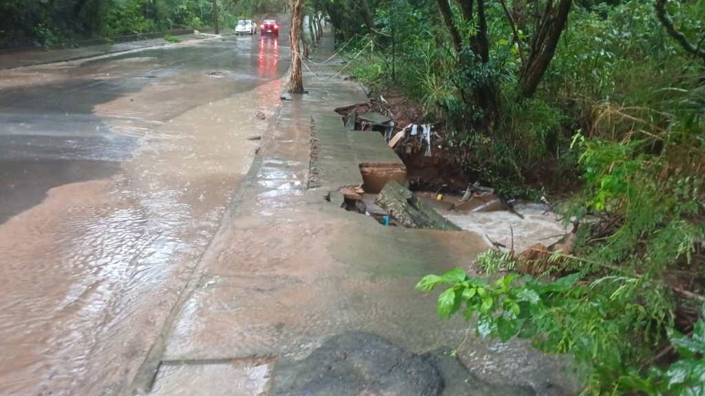 Córrego Sorregotti subiu no Cardinalli