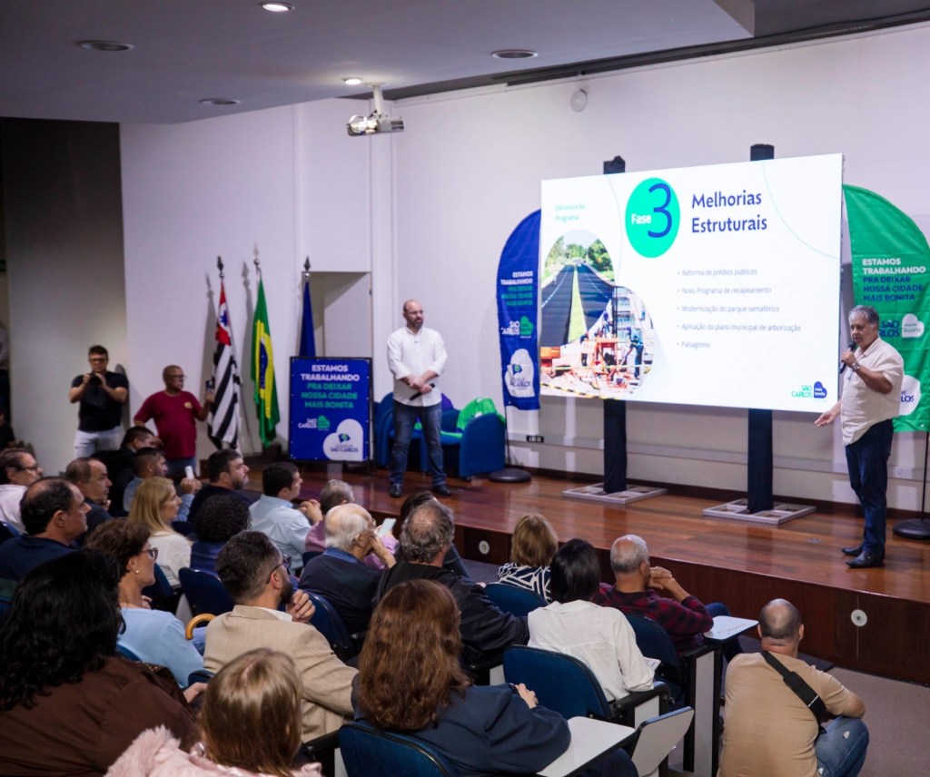 Lançamento do São Carlos Mais Bonita
