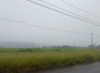 Chuva e neblina em São Carlos