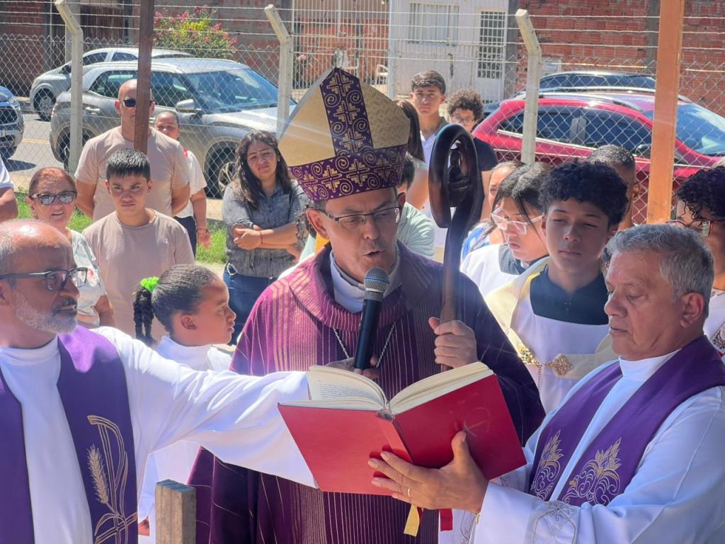 Comunidade Jesus Bom Pastor celebra conclusão da primeira etapa da obra