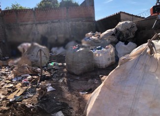 Fiscalização dos depósitos de sucata em São Carlos