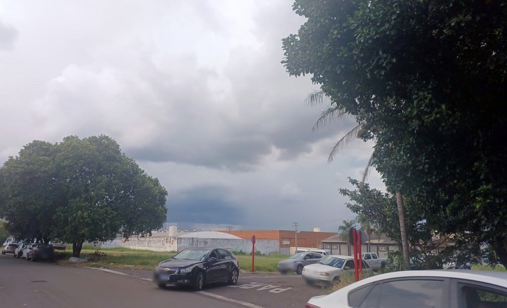 Tempo chuvoso na quinta