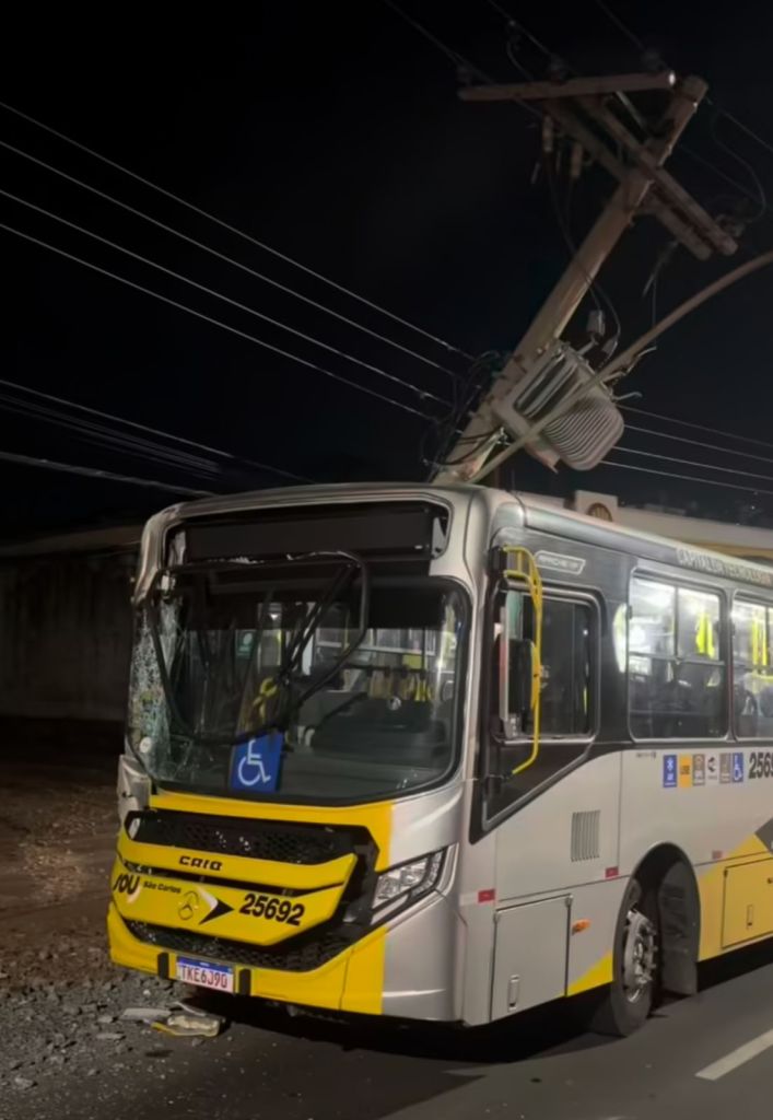 Acidente com ônibus