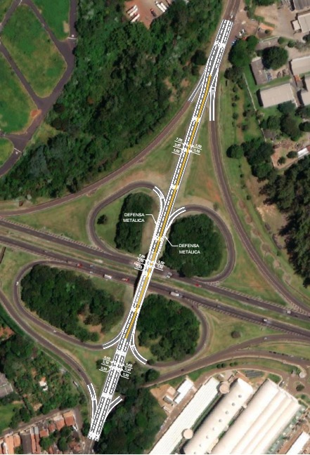 Obras viárias ampliam capacidade de acesso entre avenida e rodovias em São Carlos Obras viárias ampliam capacidade de acesso entre avenida e rodovias em São Carlos