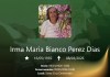 O falecimento, aos 90 anos, de Irma Maria Bianco Perez Dias