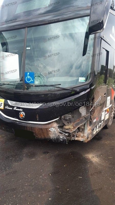 Ônibus com equipe do cantor Latino sofreu acidente