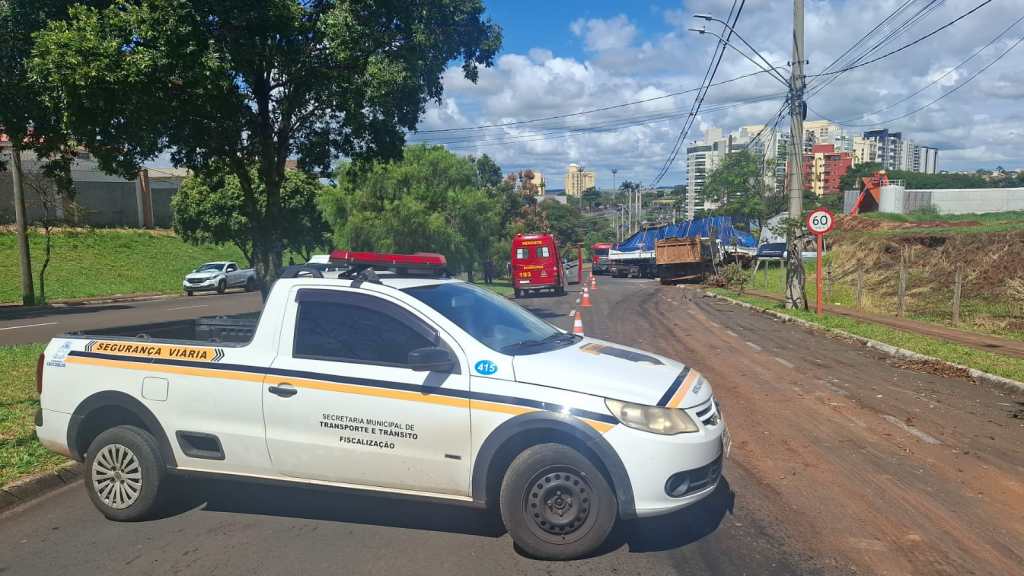 Grave acidente na Bruno Ruggiero