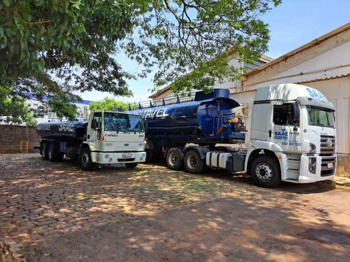 Bomba falha e cinco bairros podem ter problemas no abastecimento, informa SAAE Bomba falha e cinco bairros podem ter problemas no abastecimento, informa SAAE