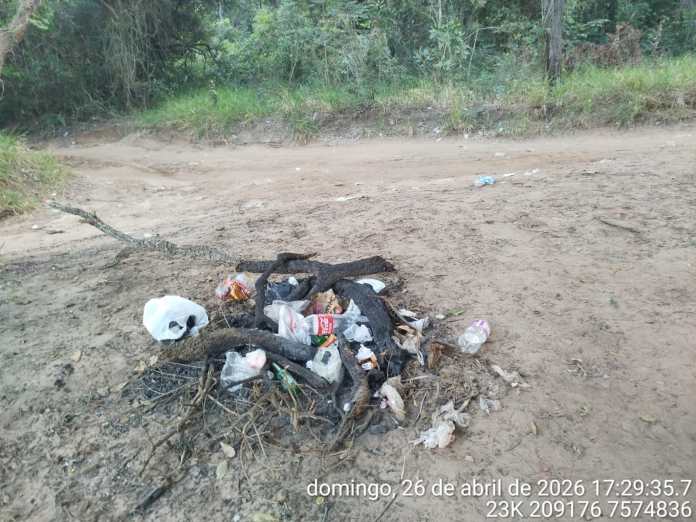 336b5780-3469-4ea2-89b9-bfa9d6bad6ee Fechamento da área da Represa do 29 atendeu chamamento do MP; Sujeira no local