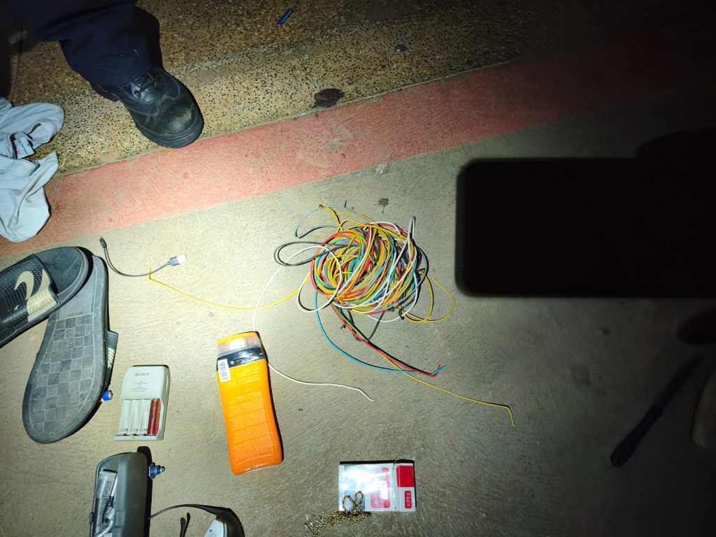 Homem é preso pela Guarda Municipal após furtar fiação elétrica do Ginásio Milton Olaio Filho em São Carlos