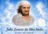 O falecimento, aos 92 anos, de Júia Leoncio da Silva Santos