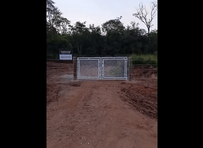 Acesso à represa do 29 é bloqueado e gera questionamentos em São Carlos Acesso à represa do 29 é bloqueado e gera questionamentos em São Carlos