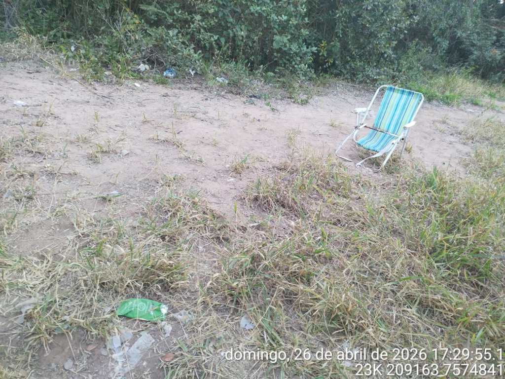 Fechamento da área da Represa do 29 atendeu chamamento do MP; Sujeira no local