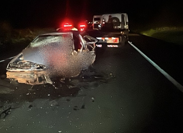 Acidente fatal na SP 215/Imagem: Valdir Penteado/Comando VP