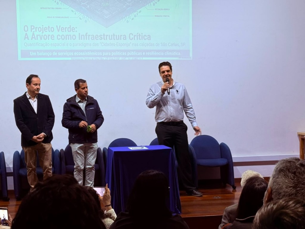 A Prefeitura de São Carlos, por meio da Secretaria de Clima e Meio Ambiente, apresentou, na manhã desta terça-feira (02/06), o Plano Municipal de Arborização Urbana, elaborado em parceria entre o município e a Esalq/USP.