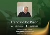 O falecimento, aos 69 anos, de Francisco do Prado