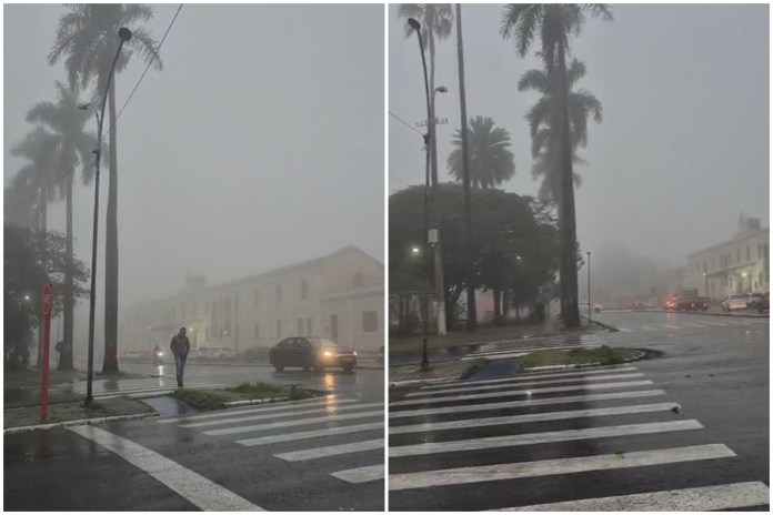 Neblina e chuva fina tomam conta de São Carlos neste dia de São João Neblina e chuva fina tomam conta de São Carlos neste dia de São João