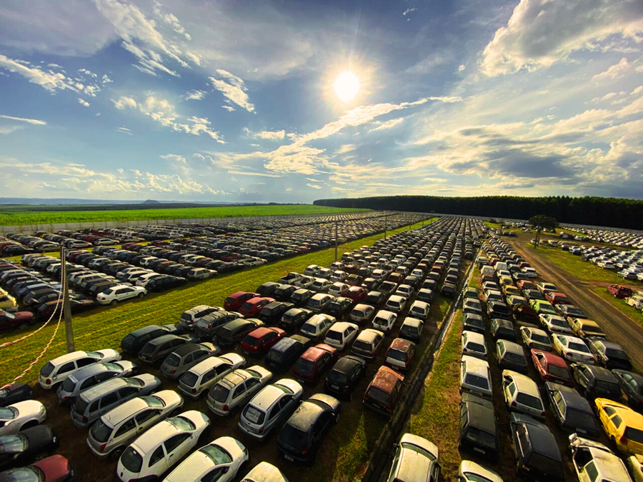 Na região, DER-SP realiza o leilão de mais de 800 lotes de veículos e motocicletas