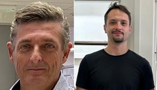 Pesquisa sobre câncer de ovário: Prof. DR. Javier Ellena e pesquisador Alexandre de Carvalho