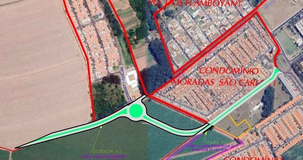 Desapropriação garantirá acesso viário empreendimento Reserva do Jacarandá Desapropriação garantirá acesso viário empreendimento Reserva do Jacarandá