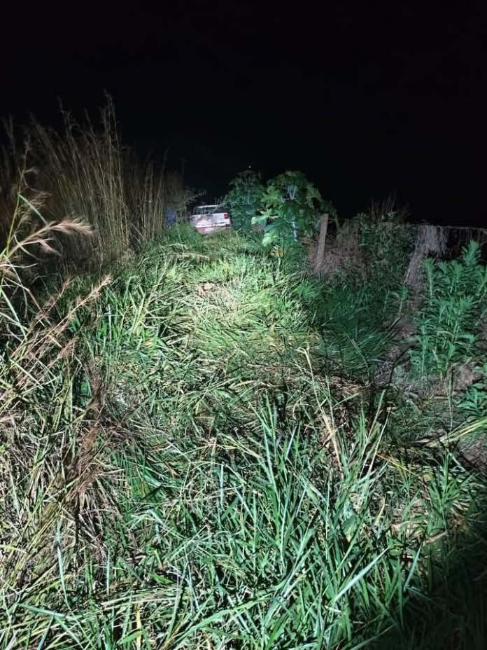 Uma ação conjunta entre a Polícia Militar e equipes da concessionária Eixo SP resultou na recuperação de uma caminhonete roubada que estava escondida em uma área de mata às margens da Rodovia Engenheiro Paulo Nilo Romano (SP-225), em Brotas Uma ação conjunta entre a Polícia Militar e equipes da concessionária Eixo SP resultou na recuperação de uma caminhonete roubada que estava escondida em uma área de mata às margens da Rodovia Engenheiro Paulo Nilo Romano (SP-225), em Brotas