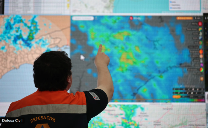 Defesa Civil alerta para frente fria com chuva e ventos fortes em SP; veja quando