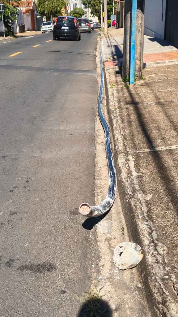 A Guarda Municipal de São Carlos flagrou, na tarde desta segunda-feira (20/07), três homens furtando fiação subterrânea de telefonia na Rua Iwagiro Toyama, no Jardim Paulistano