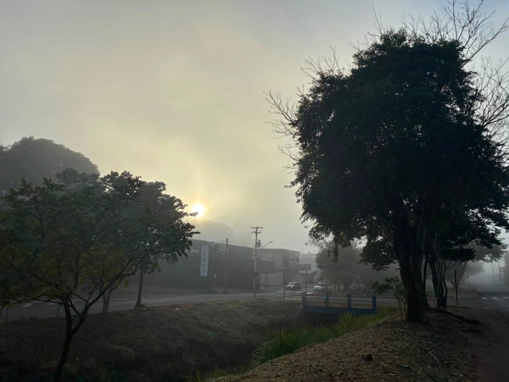 São Carlos amanheceu com tempo frio e nevoeiro neste domingo (23). Veja por que o fenômeno ocorreu