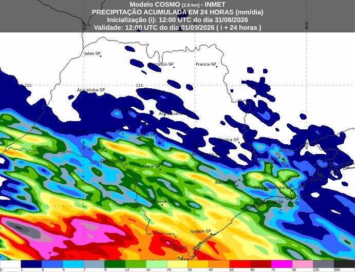 Defesa Civil alerta para mudança de tempo na madrugada em SP; São Carlos entra na rota da chuva Defesa Civil alerta para mudança de tempo na madrugada em SP; São Carlos entra na rota da chuva