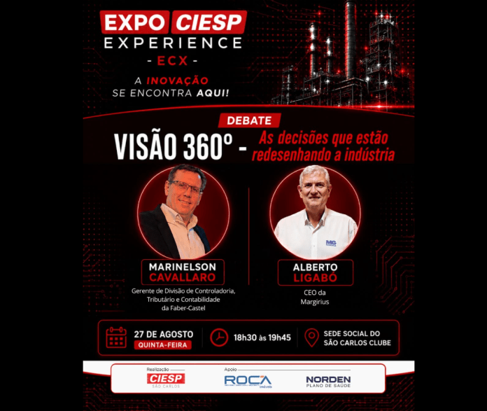 EXPO CIESP EXPERIENCE debate futuro da indústria em São Carlos EXPO CIESP EXPERIENCE debate futuro da indústria em São Carlos
