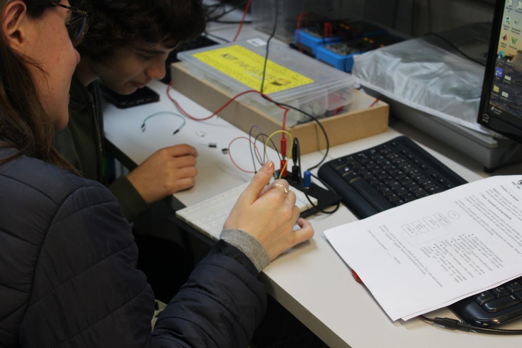 Projeto de extensão "Elas na Engenharia", edição do 1º semestre de 2025.