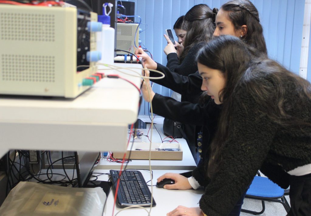 Projeto de extensão "Elas na Engenharia", edição do 1º semestre de 2025.
