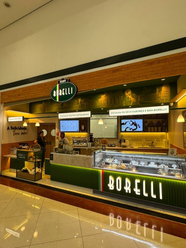 Shopping São Carlos recebe três novas operações: Casa Bauducco, Gelato Borelli e Casa das Vitaminas. Like Potato e Gourmetto também chegarão em breve.