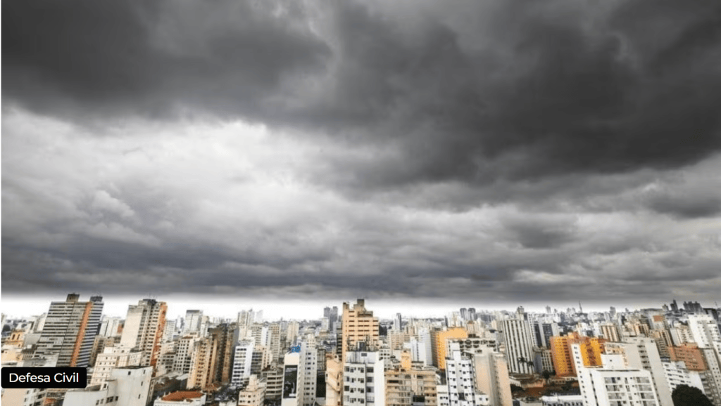Ciclone extratropical faz Defesa Civil montar gabinete de crise em SP