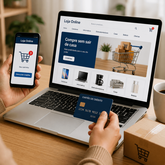 Compras pela internet tem mudado o destino de lojas Compras pela internet tem mudado o destino de lojas