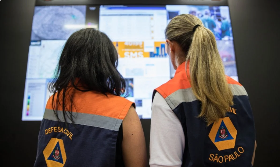 Defesa Civil alerta para ventos fortes e temporais no interior de SP