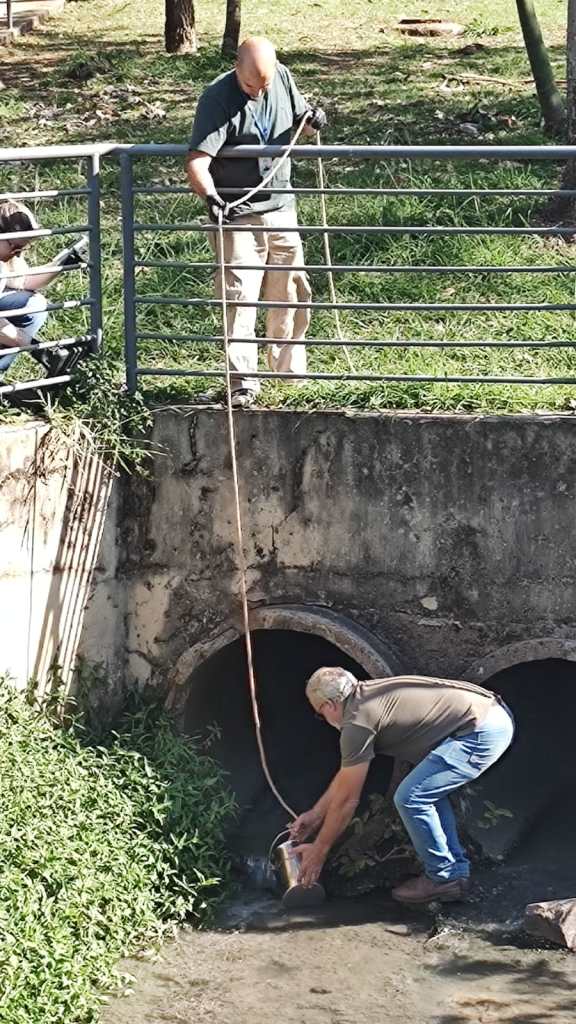 SAAE confirmou presença de esgoto em galeria de águas pluviais no Parque do Bicão, em São Carlos, e realiza vistorias para identificar a origem