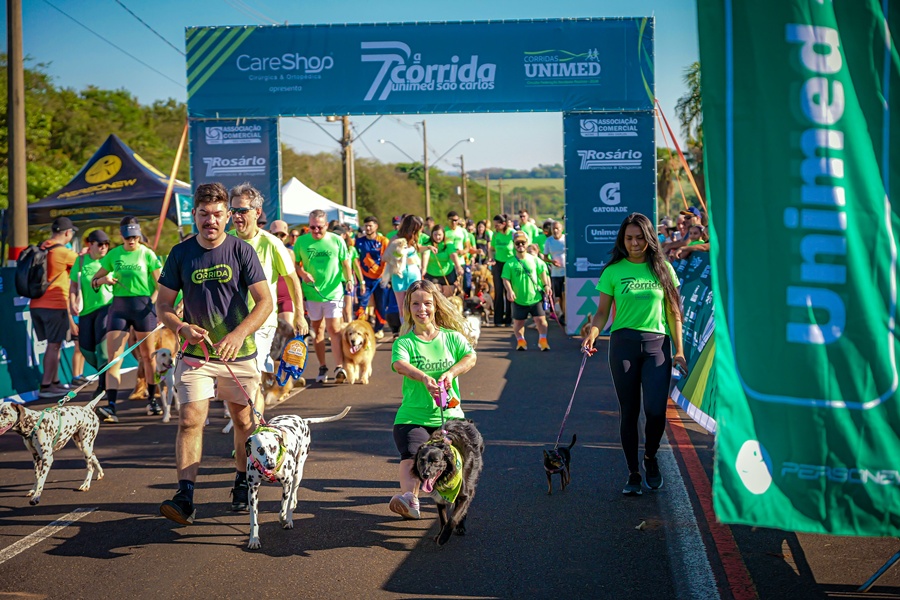Corrida Unimed e os pets