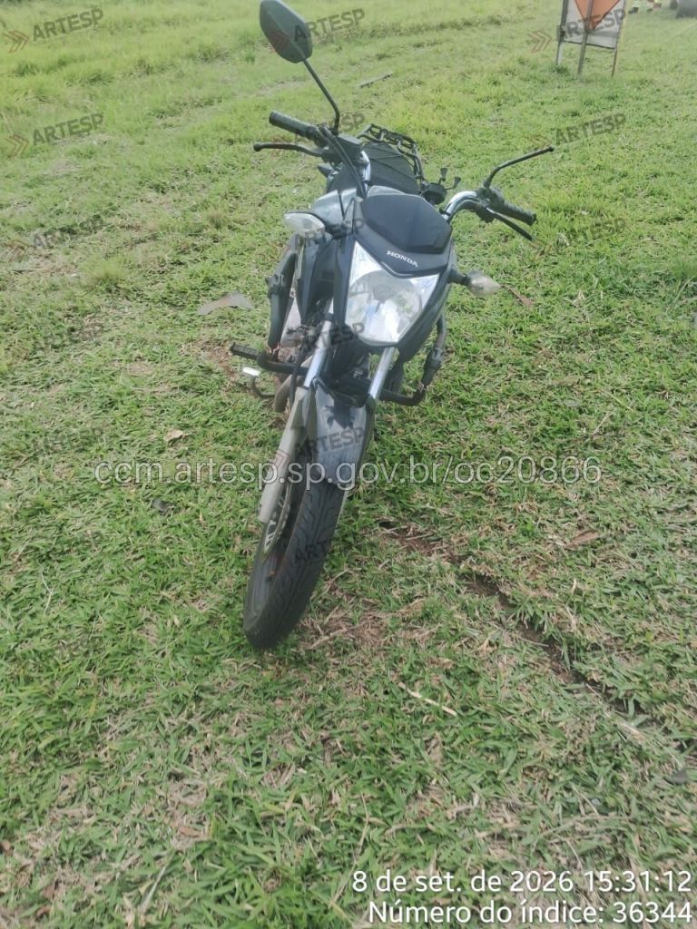 Luis Felipe Alzate Marin morreu após acidente entre motocicleta e caminhonete na Washington Luís, em Ibaté. Polícia busca localizar familiares